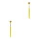 thumbnail image 3 of Toystoory Cepillo de para raspar la lengua de plástico para un aliento fresco Mango triple limpio y cómodo 418 Anuncio amarillo limón 418 Anuncio amarillo limón 2Conjunto, 3 of 6