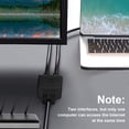 thumbnail image 5 of Gigabit Ethernet Splitter RJ45 1 Male To 2 Female LAN Ethernet Cable Splitter Cable Ethernet Socket Connector Extension Cable, 5 of 8