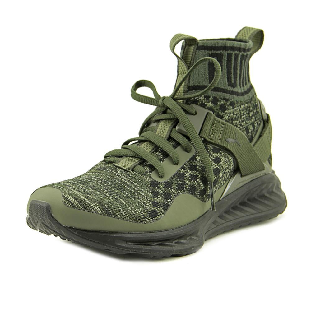 puma ignite evoknit green kids