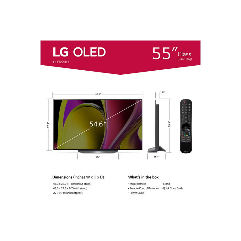 LG 55 Class 4K OLED UHD TV - OLED55B3