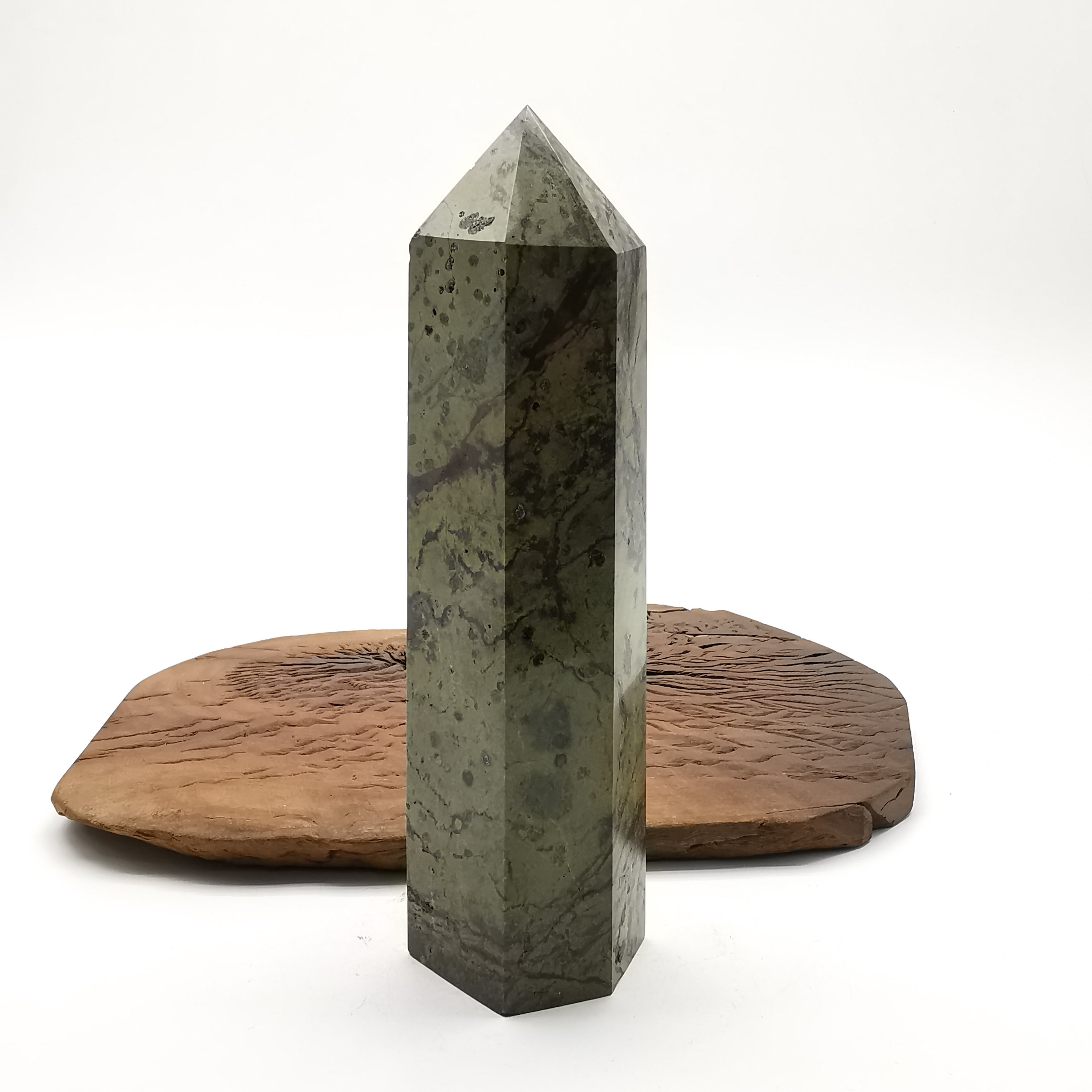 Dragonblood Stone Crystal Towers ~ Natural Healing Crystal Point Obelisk for Reiki Healing and Crystal Grid 1.078kg