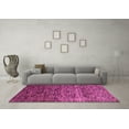 thumbnail image 3 of Ahgly Company Indoor Rectangle Oriental Pink Modern Area Rugs, 7' x 10', 3 of 4