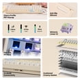 thumbnail image 3 of Teclado EPOMAKER Galaxy100 Lite QMK/VIA con batería de 8000mAh, 3 of 8