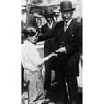 thumbnail image 2 of Rockefeller Family. William Gebele Receiving A Dime From Industrialist John D. Rockfeller Sr. History, 2 of 2