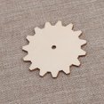 thumbnail image 2 of 20pcs Gear Shaped Wooden Chip Toy Kit Graffiti Blank Wood Chip Decoration, 2 of 3