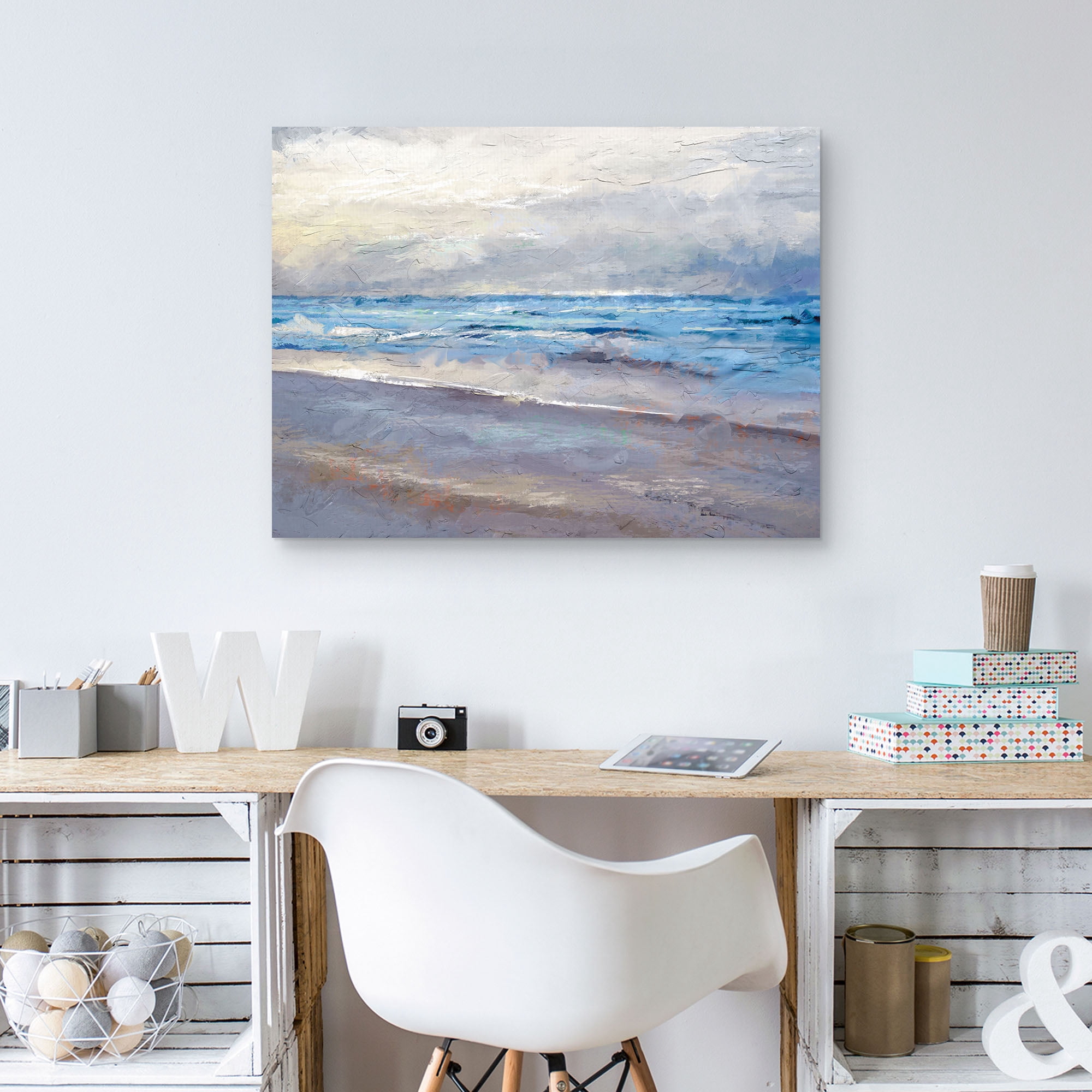 Tidal Bliss by Studio Arts Canvas Art Print