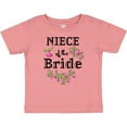 thumbnail image 3 of Inktastic Niece of the Bride Roses Girls Baby T-Shirt, 3 of 5