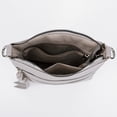 thumbnail image 4 of (Un Color 100 Personalizado) Bolso Bandolera para Multifuncional PU Moderno Y Versátil (gris), 4 of 8