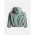 thumbnail image 2 of Athletic Works Girl's Polar Fleece Full-Zip Jacket, Sizes 4-18, 2 of 3