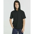 thumbnail image 5 of Real Essentials 3 Pack: Boys Dry-Fit Youth Teen Active Athletic Short Sleeve Workout Hoodie - Hooded Pullover Shirts, 5 of 6