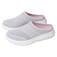 thumbnail image 5 of Mepaouo Orthopedic Mule Clogs for Women Knit Walking Slip on Sneakers Backless Shoes with Arch Support, 5 of 7