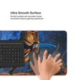 thumbnail image 5 of Hirioo Starry Night Charging Dinosaur for Mouse Pad ,Anti-Slip Base, Durable Stitched Edges, Perfect for Gaming, Office, and Home Use,16x35.5in, 5 of 9