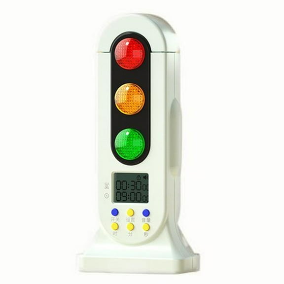 Traffic Light Timer Kids Educational Study Timer Management Tool Double Modes Count Down Timer for Classroom School B