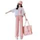 thumbnail image 5 of Ropa deportiva de verano para niños, conjunto de dos piezas, camiseta de manga corta y pantalones, informal, nuevo estilo, 2024, 5 of 5