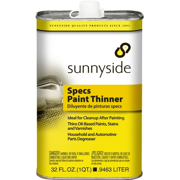 Sunnyside Specs Paint Thinner (Mineral Spirits), Quart