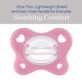thumbnail image 5 of Chicco PhysioForma Dual Soft Pacifier Grey/Dusty Rose 6-16m 2pk, New, 5 of 12