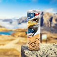 thumbnail image 3 of American Flag Eagle We The People Skinny Tumbler 30 oz Straight Stainless Steel Vacuum Insulated Travel Coffee Mug with Lid Straw Slim Water Cup, 3 of 4