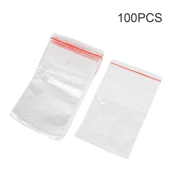 Amdohai Clear Resealable Cello/Cellophane Bags Good for Bakery Candle Soap Cookie 100Pcs 9x13
