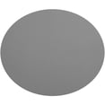 thumbnail image 3 of Chelsea Lane Frost Gray Oval Wood Side Table with Two Drawers, 3 of 3