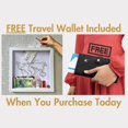 thumbnail image 2 of Adventure Archive Box Travel Adventure Ticket Keepsake Box Ticket Shadow Box Memento Frame Shadow Box Picture Frame compatible Wall And Tabletop Display (_Gift Of G, 2 of 5