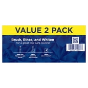 Crest Toothpaste, 3D White Advanced Glam White Whitening Toothpaste, 3.3 oz, Pack of 2