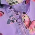 thumbnail image 5 of GYRATEDREAM Kids Toddler Girls Cartoon Spring Fall Outerwear Windbreaker Zipper Hooded Lightweight Jackets Coat, 5 of 9