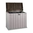 thumbnail image 3 of Toomax Stora Way All Weather XL 7' x 3.5' Storage Shed Cabinet, Taupe, 3 of 7