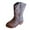 Z2-Brown, variant on Toddler Girls Cowboy Boots - Cowgirl Western Boot for Kids Mid Calf Riding Shoes Little Kid/Big Kid Brown for Size 13