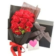 thumbnail image 3 of Valentine's Day Gifts, Mother's Day Gift 18 Roses Soap Flower Bunch Gift Box, 3 of 8