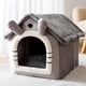 thumbnail image 1 of HOOPET New Style Dog House Double Roof Animal Shape House for Cats Small Dogs Pet Comfortable Sleeping Bed Cat Nest Bed Supplies ShopWise Round, 1 of 23