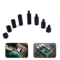 thumbnail image 3 of 350Pcs Black Male Female Nylon Hex Spacer Standoff Screw Nut Set Assortment Kit, 3 of 8