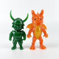 thumbnail image 3 of Figura de juego Stumbling Guy, modelo periférico de dibujos animados, muñeca Gashapon, adornos para hornear pasteles, 3 of 5