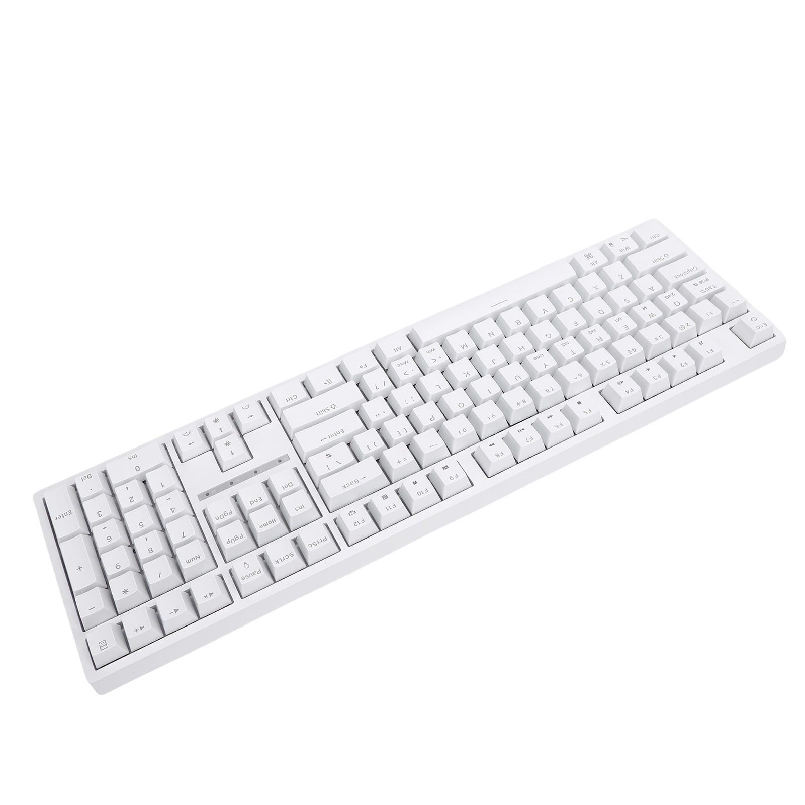 Wireless Mechanical Keyboard, Mechanical Keyboard RGB Backlit Blue Switch Hot Swap USB C Wired BT 5.1 2.4Ghz  for PC Laptop