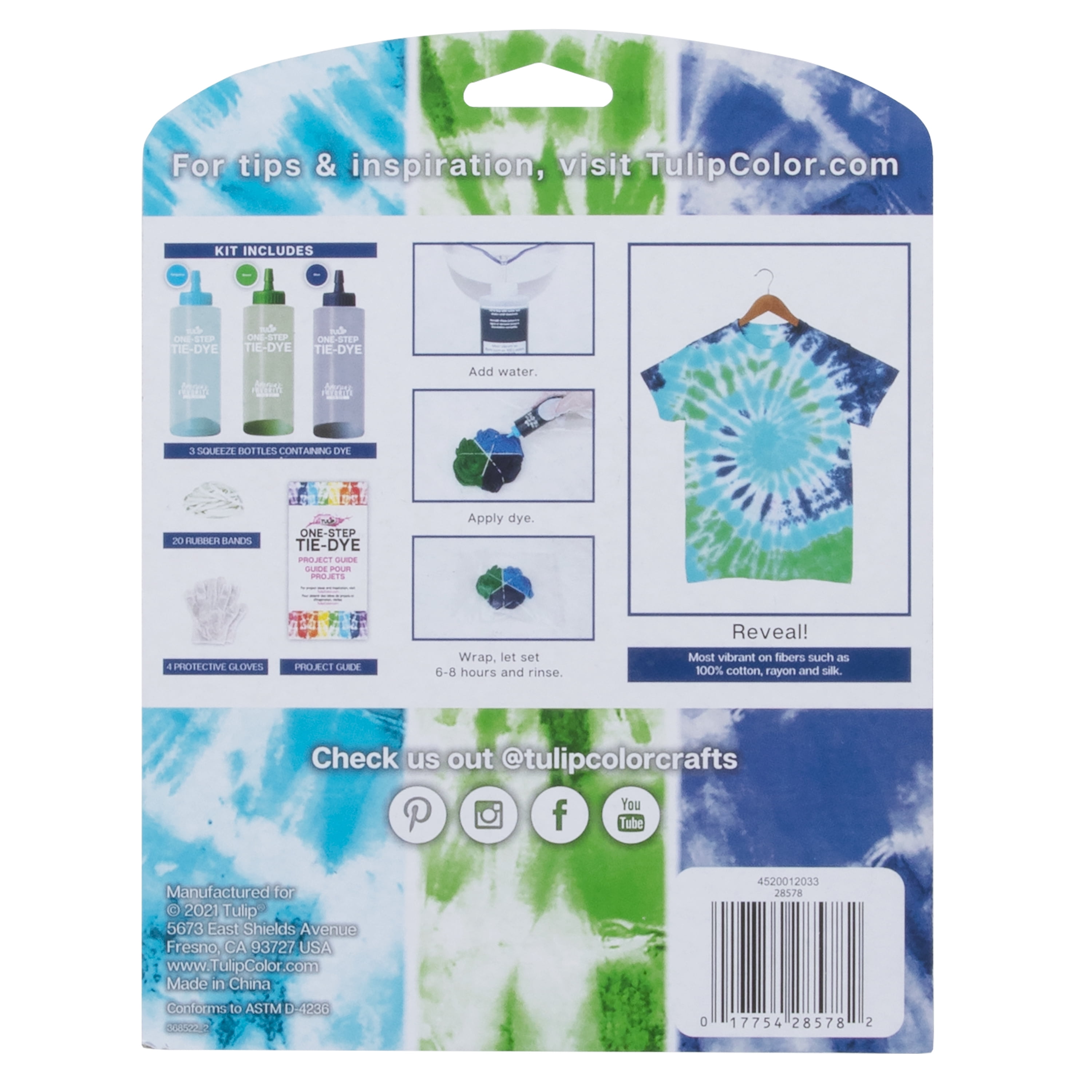 1-Color Tie-Dye Kits – Crafty Cut Vinyl
