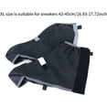 thumbnail image 4 of Huggegwe Housses de Chaussures Galoshes avec Bandes Réfléchissantes Protection des Chaussures Imperméable Bottes de Neige pour Randonnée Sports de Plein Air Cyclisme CA919-150128, 4 of 7