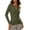 Army Green, variant on Qiopertar Women's Sweaters V Neck Long Sleeve Ribbed Knit Pullover Slim Fit Casual Basic Tops for Fall Winter Army Green S