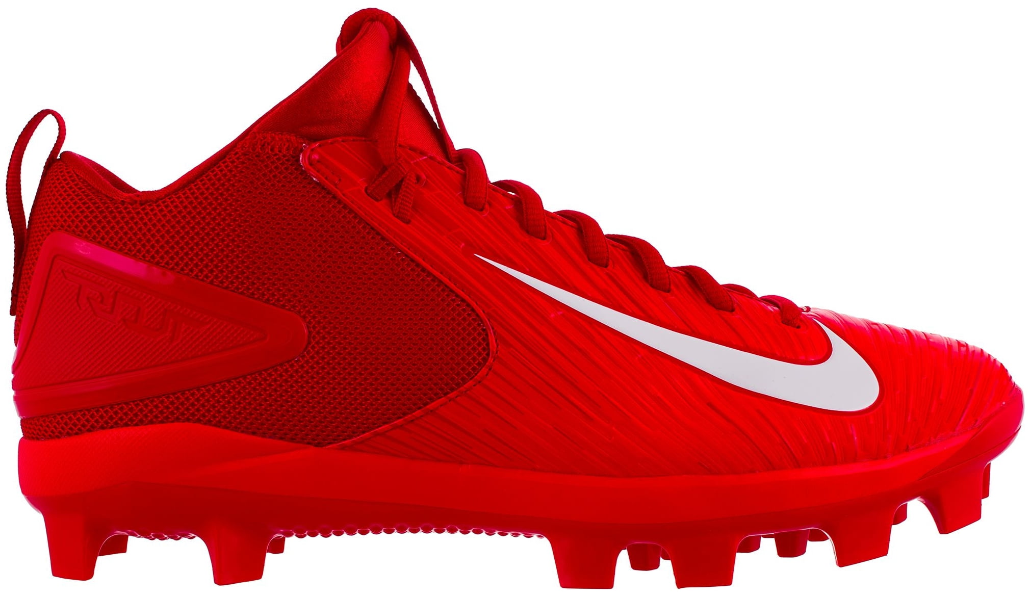 Mid Baseball Cleats - Red 