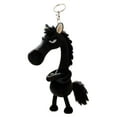 thumbnail image 2 of 2026 Year of The Horse Mascot Pendant - Soft Doll Pendant for Handbags, Festive 2026 Horse-Themed Pendant, Cute Mascot Gift for Holiday, Perfect for Bag Decoration, 5.51in/14cm, Black, 2 of 6