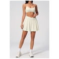thumbnail image 4 of AEXTO Two Piece Tennis Skirt Sets Athletic 2 Piece Workout Sets for Women with Pockets, 4 of 6