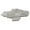 Alaska Gray, variant on The Tile Life Stately Oasis Alaska Gray Porcelain Mosaic Floor & Wall Tile, 14 x 16 in, 6-Piece