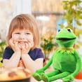 thumbnail image 4 of Kermit Frog Hand Puppet, 24 Inch Soft Plush Toy with Control Rod , Green Frog Muppet with Movable Mouth for Boys Girls, 4 of 6