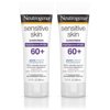 (2 pack) (2 Pack) Neutrogena Sensitive Skin Sunscreen Lotion with SPF 60+, 3 fl. oz