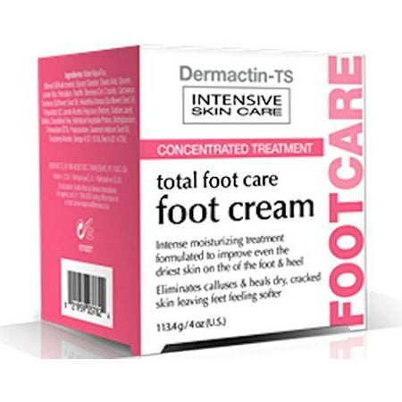 Demactin-TS soins intensifs de la peau - Concentré total Soins des pieds Crème pour les pieds 4 oz