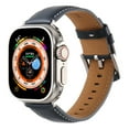 thumbnail image 3 of GadgetCom Replacement Band Compatible With Apple Watch Series 10 46mm , Genuine Leather Strap Bracelet for Apple Watch Ultra 1 2, 3 of 3