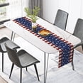 thumbnail image 4 of SUNOLIFE 4th of July Table Runner,Blue Stars Patriotic independence Day Table Covers Decoration for Kitchen Dining Party 13 x 60 Inch, 4 of 4