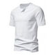 thumbnail image 1 of Playera De Manga Corta Para Hombre Camisa Henley Con Botones, 1 of 8