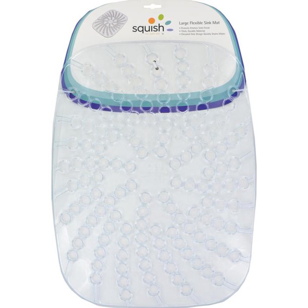 Squish 41087 Sink Mat, Clear