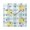 Gold, variant on Lemons on Plaid Wall Clock Battery Operated Silent Non-Ticking Bedroom Office Kitchen Home School Decor 7.8"(Gold)