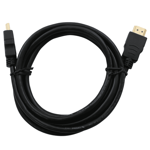 Cable Hdmi 1 punto 8 metros Profesional Proel Prhdmi018 Proel PRHDMI018