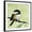 Black Frame, variant on Art.com Chickadee No. 143 Stretched Canvas Print Wall Art by Angela Moulton, 24" x 24"